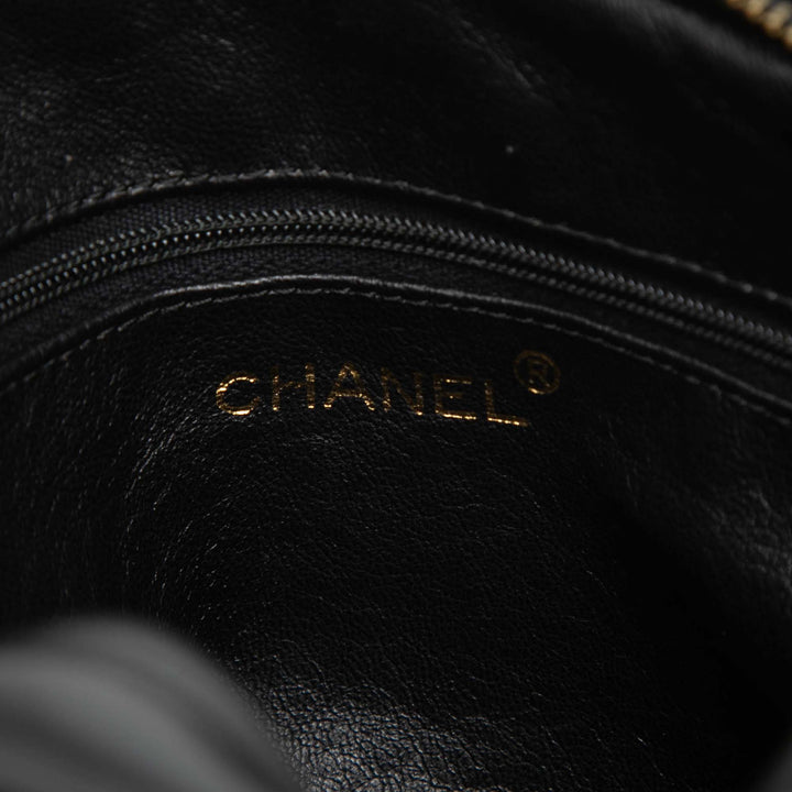 Chanel Mini CC Matelassé Cuir d’agneau Pompon Sac caméra