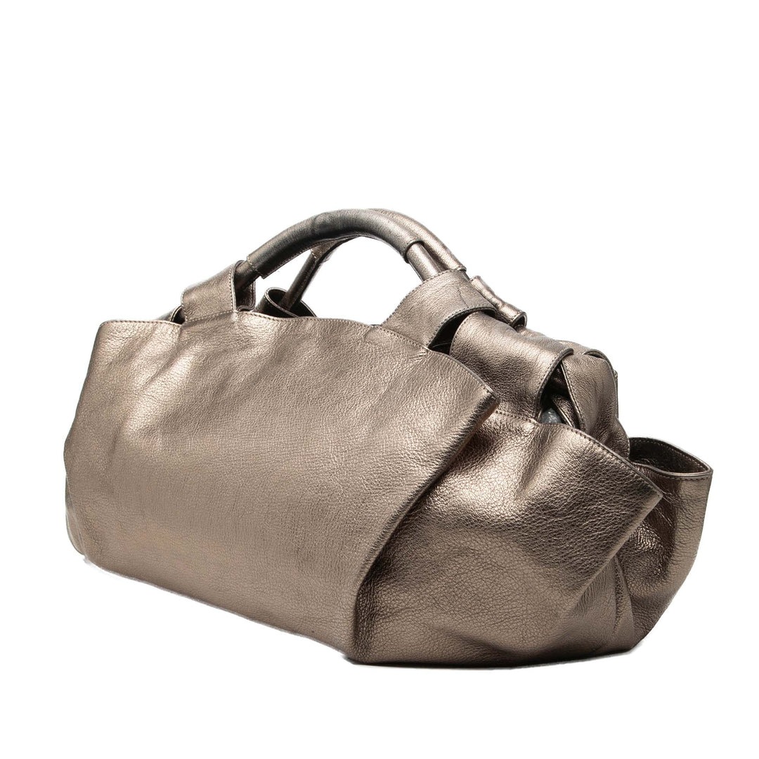 LOEWE Metallic Nappa Anagram Aire