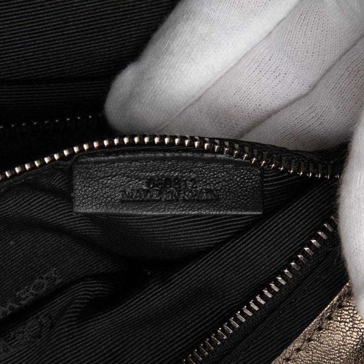 LOEWE Metallic Nappa Anagram Aire