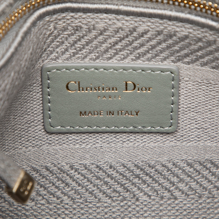 Dior Medium Toile Cannage Lady D Lite