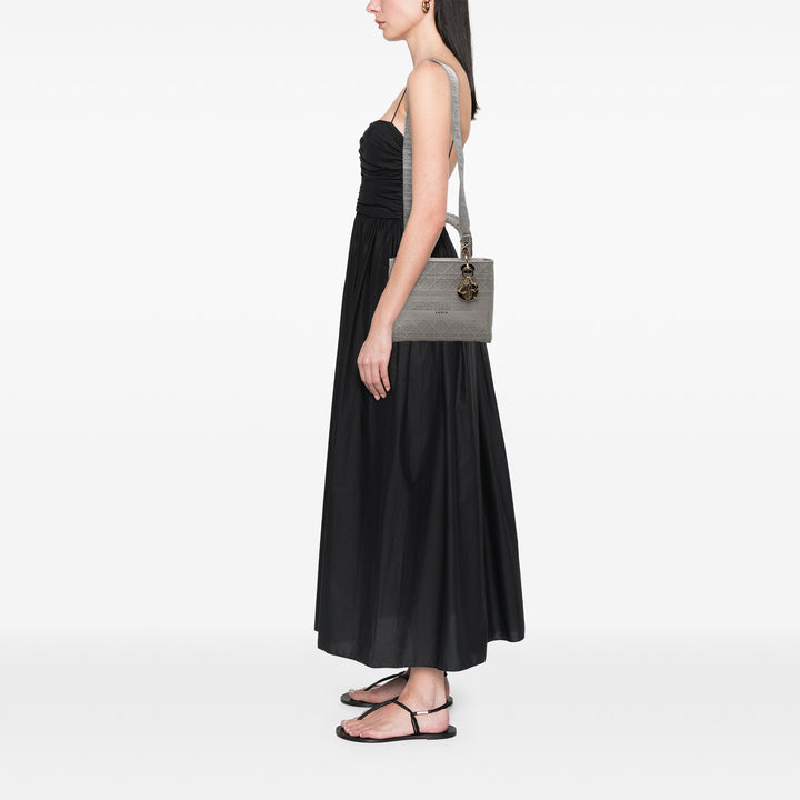 Dior Medium Toile Cannage Lady D Lite
