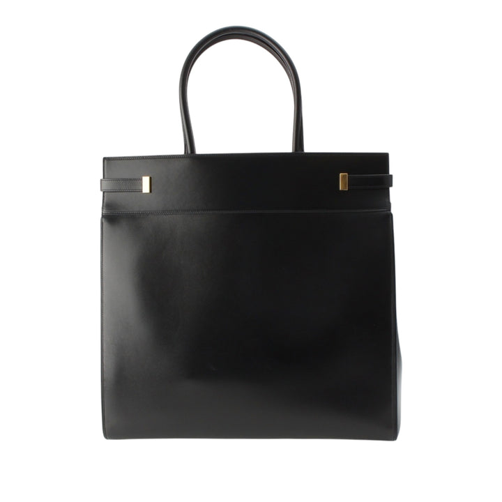 Manhattan North South Cabas Cuir de veau lisse Noir