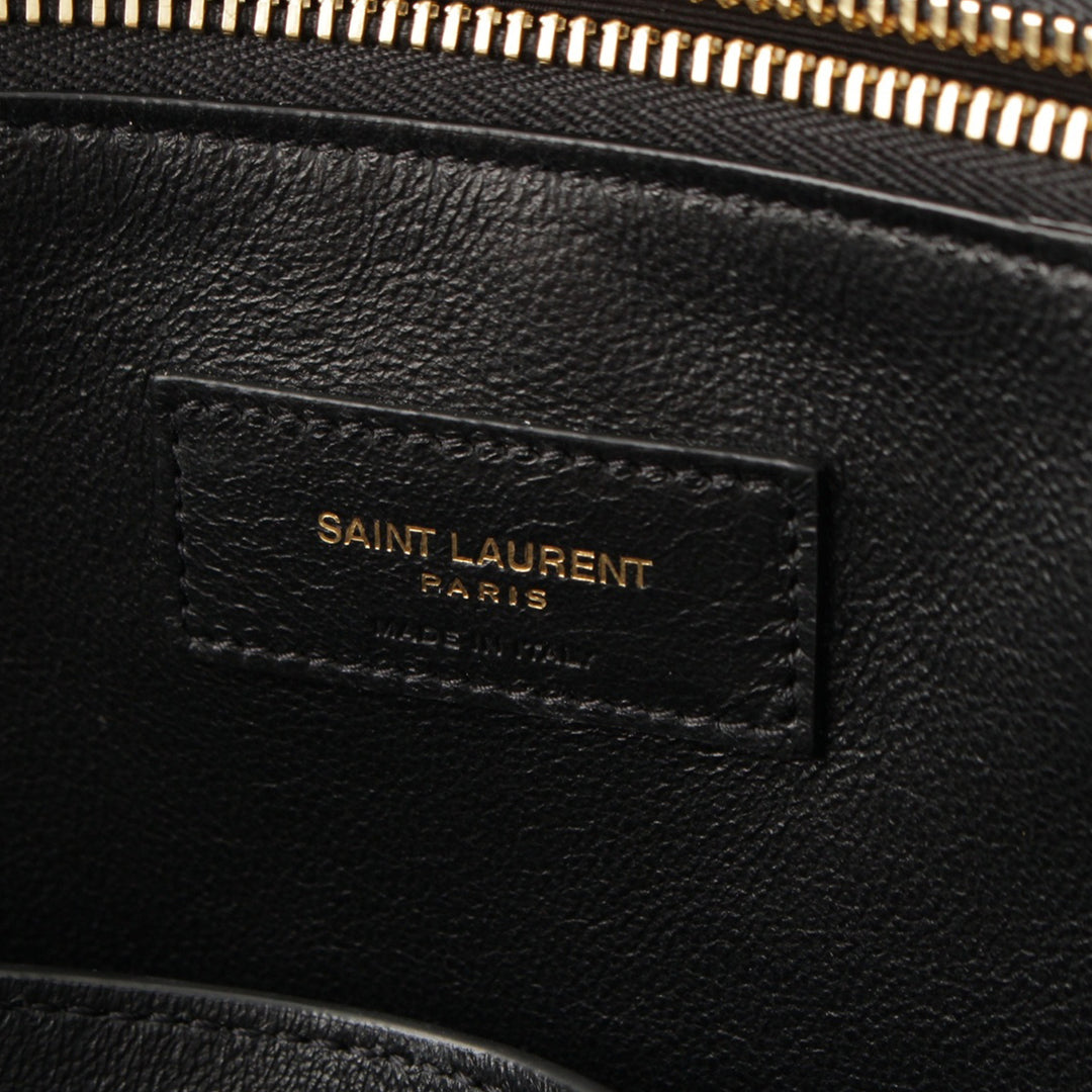 Manhattan North South Cabas Cuir de veau lisse Noir