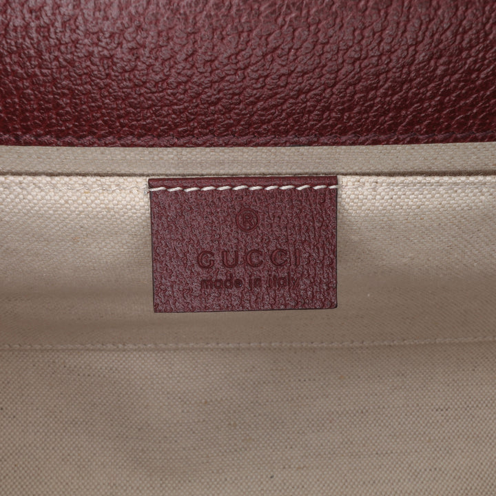 Mini GG Canvas Ophidia Web Duffle Bag Red - Gaby Paris