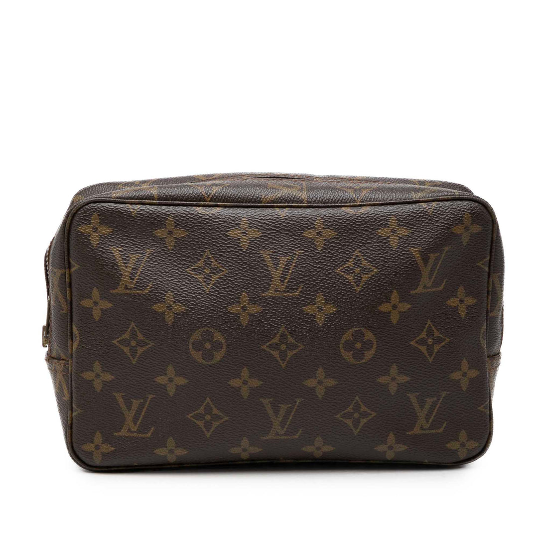 Louis Vuitton Monogram Macassar Toilet Pochette GM
