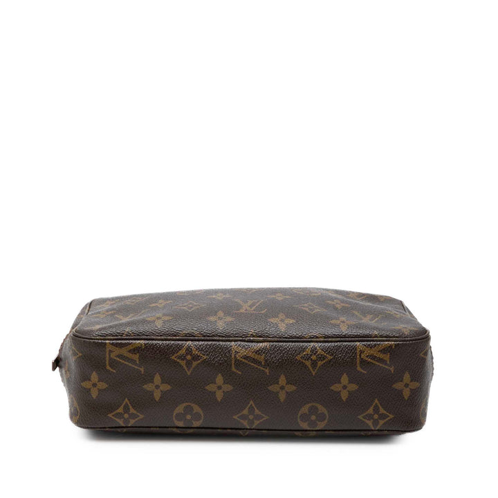 Louis Vuitton Monogram Macassar Toilet Pochette GM