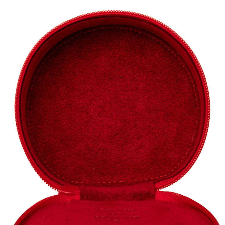 Ecrin Bijoux Travel Jewelry Étui 10 Épi Rouge