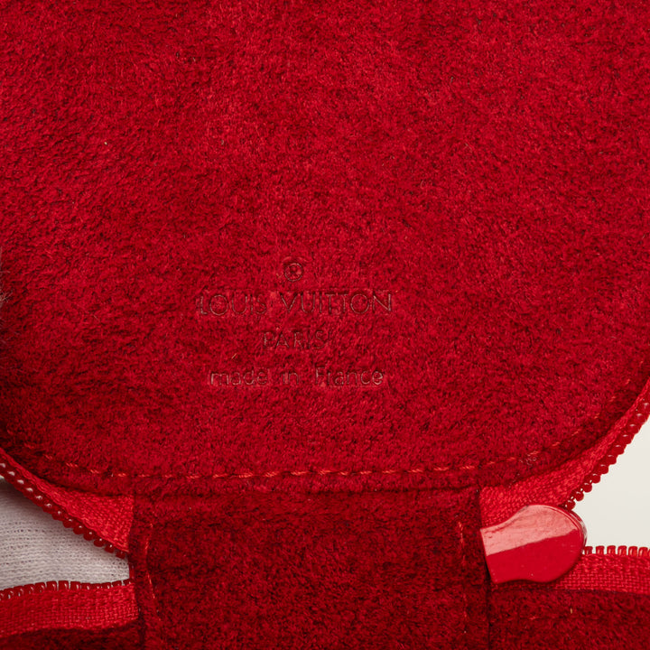 Ecrin Bijoux Travel Jewelry Étui 10 Épi Rouge