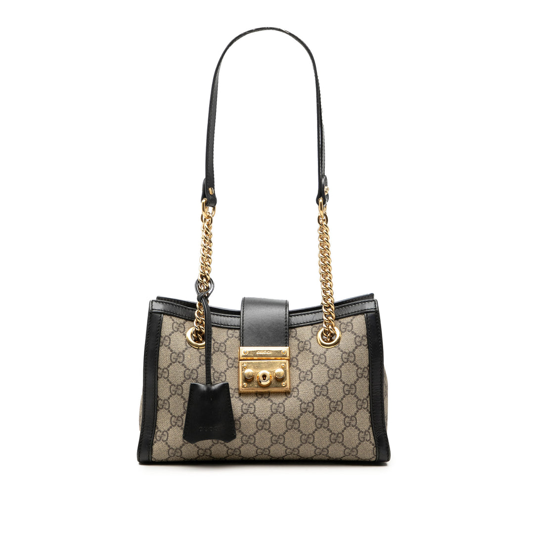 Padlock Cabas Petit GG Supreme Beige