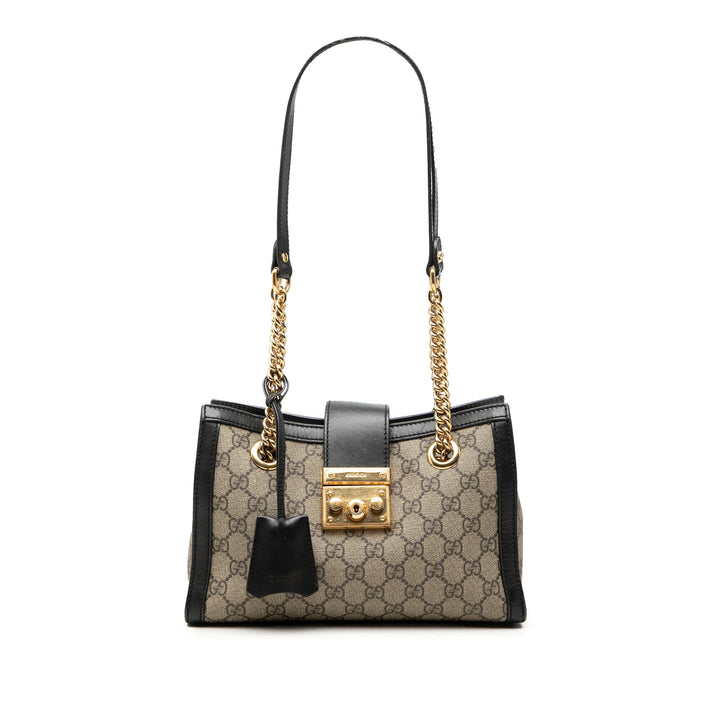 Padlock Cabas Petit GG Supreme Beige