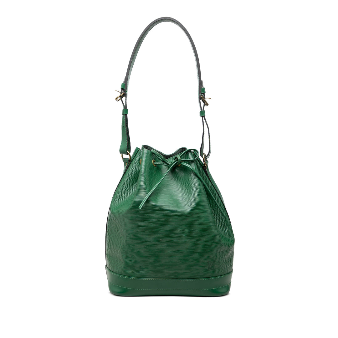 Louis Vuitton Sac seau Noe Épi GM Vert – vue principale – GABY PARIS