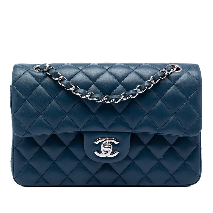 Chanel Small Classic Cuir d’agneau Double rabat