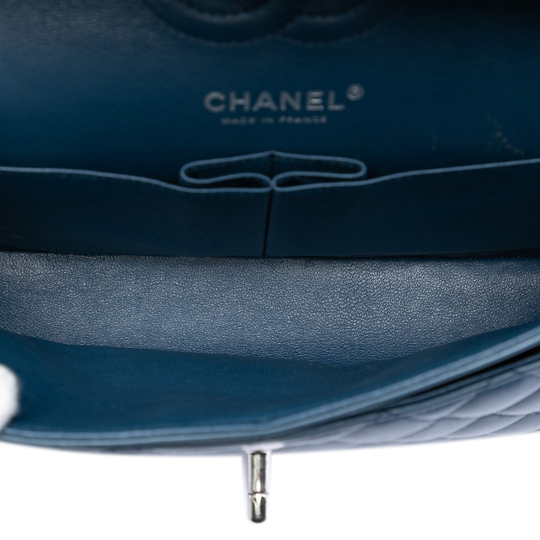 Chanel Small Classic Cuir d’agneau Double rabat
