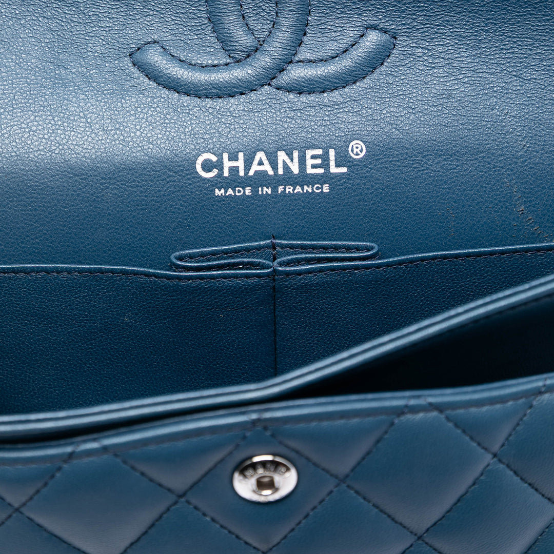 Chanel Small Classic Cuir d’agneau Double rabat