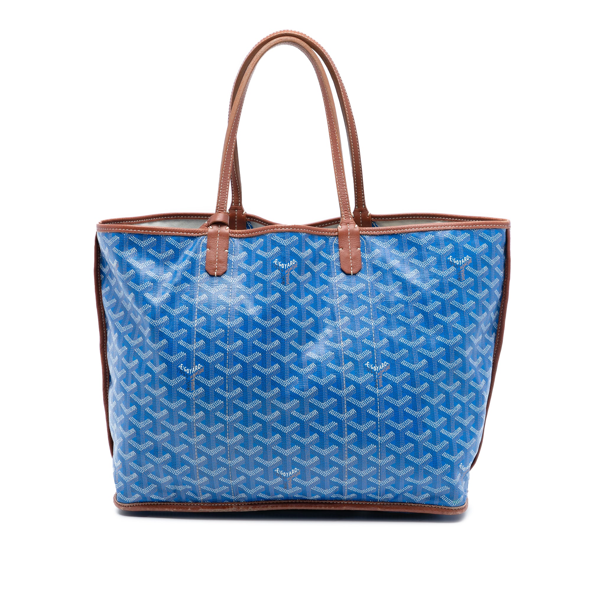 Goyard Goyard Reversible Pertuis PM Goyardine Blue pre-owned