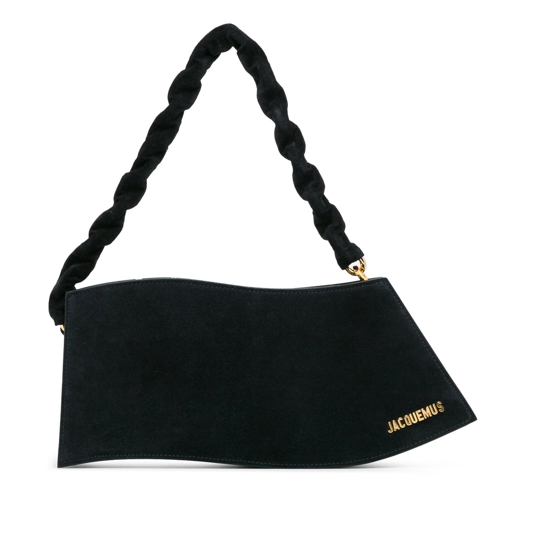 La Vague Shoulder Bag Black - Gaby Paris