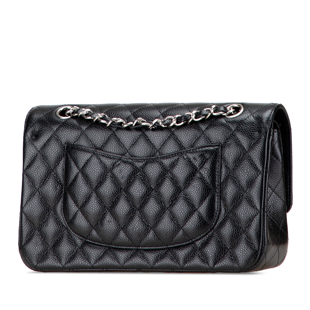 Chanel Medium Classic Caviar Double rabat Noir – GABY PARIS Authentique