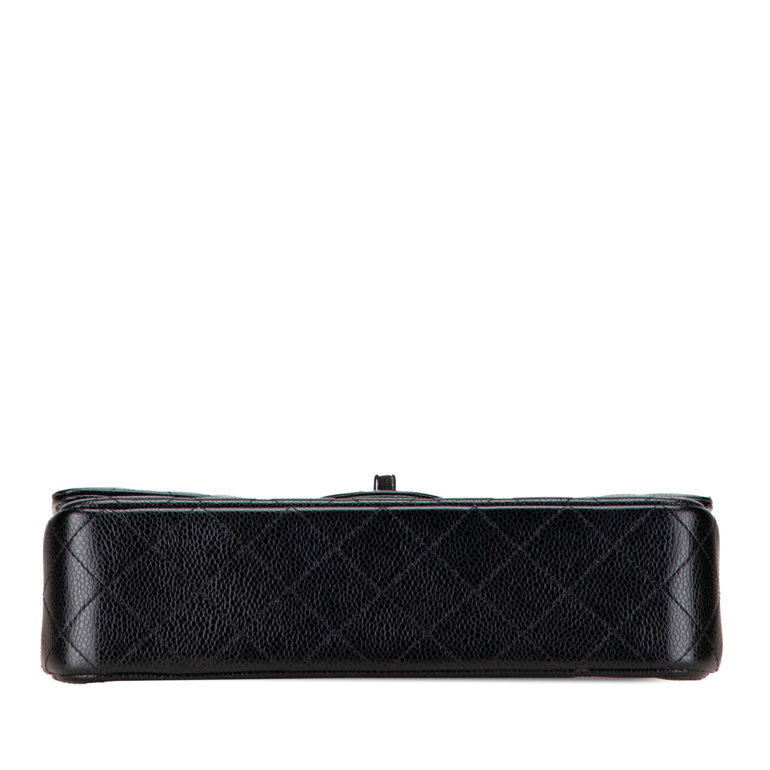 Chanel Medium Classic Caviar Double rabat Noir – GABY PARIS Authentique