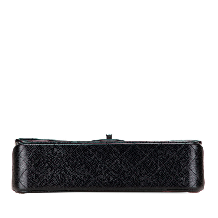 Chanel Medium Classic Caviar Double rabat Noir – GABY PARIS Authentique