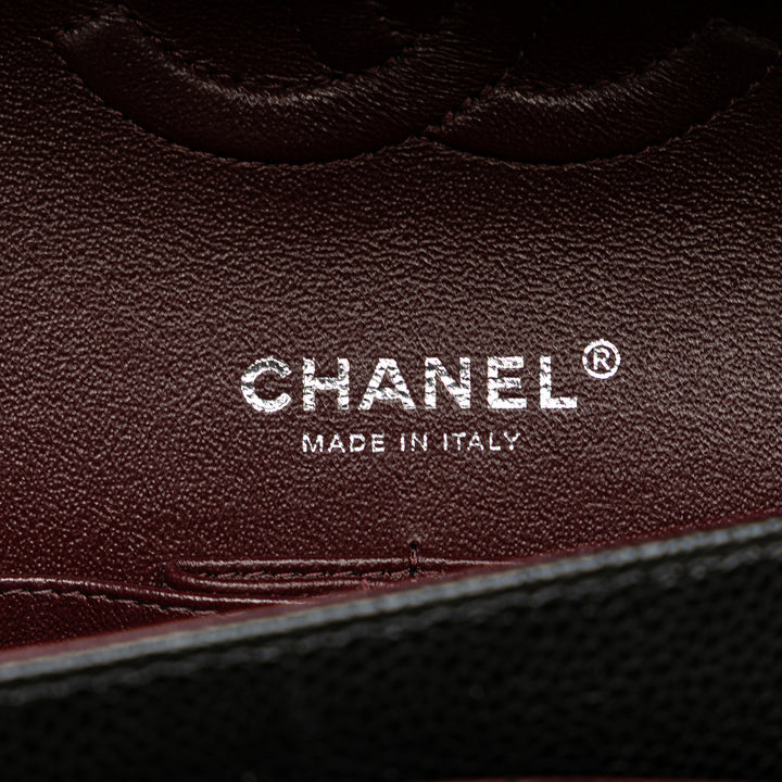 Chanel Medium Classic Caviar Double rabat Noir – GABY PARIS Authentique