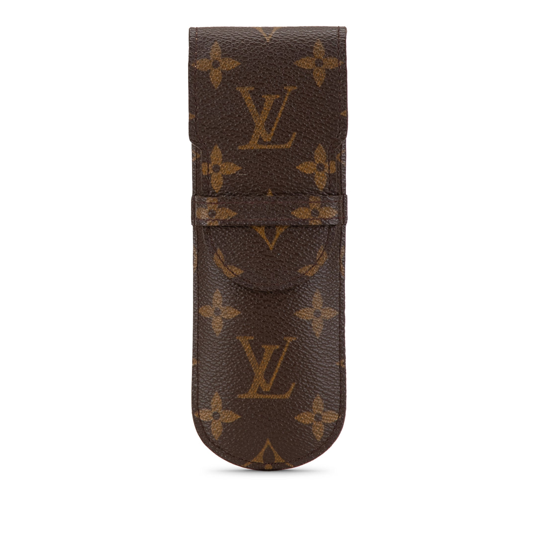 Monogram Sunglasses Case Brown - Gaby Paris