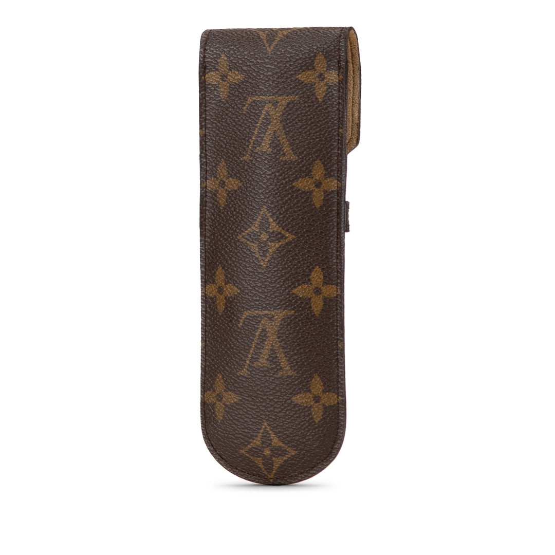 Monogram Sunglasses Case Brown - Gaby Paris