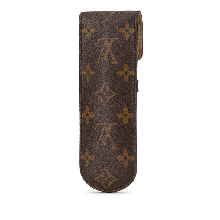 Monogram Sunglasses Case Brown - Gaby Paris