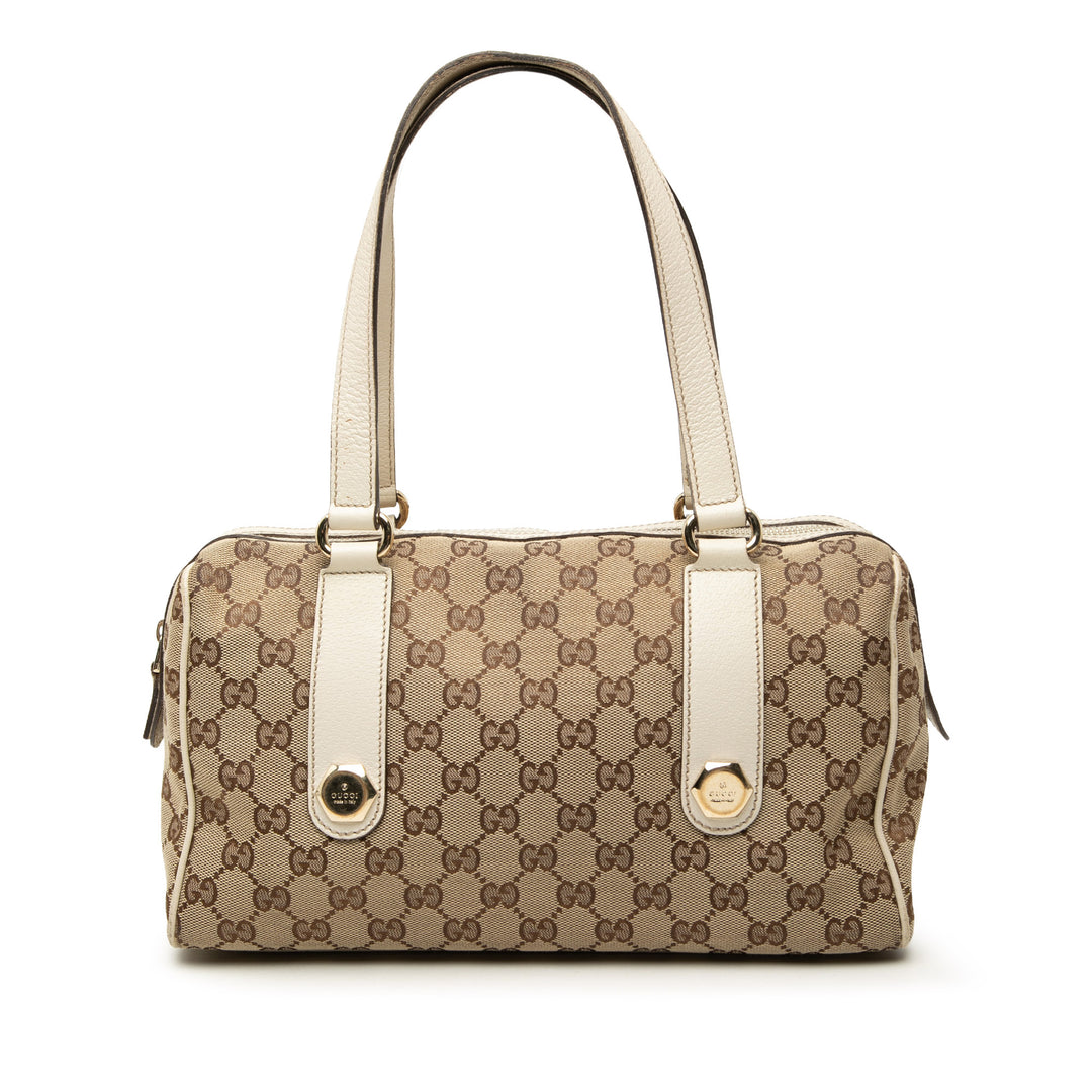 Gucci GG Toile Charmy Boston Sac