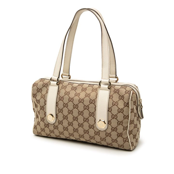 Gucci GG Toile Charmy Boston Sac