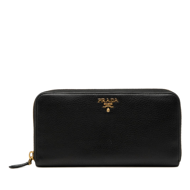 Prada Saffiano Portefeuille long zippé