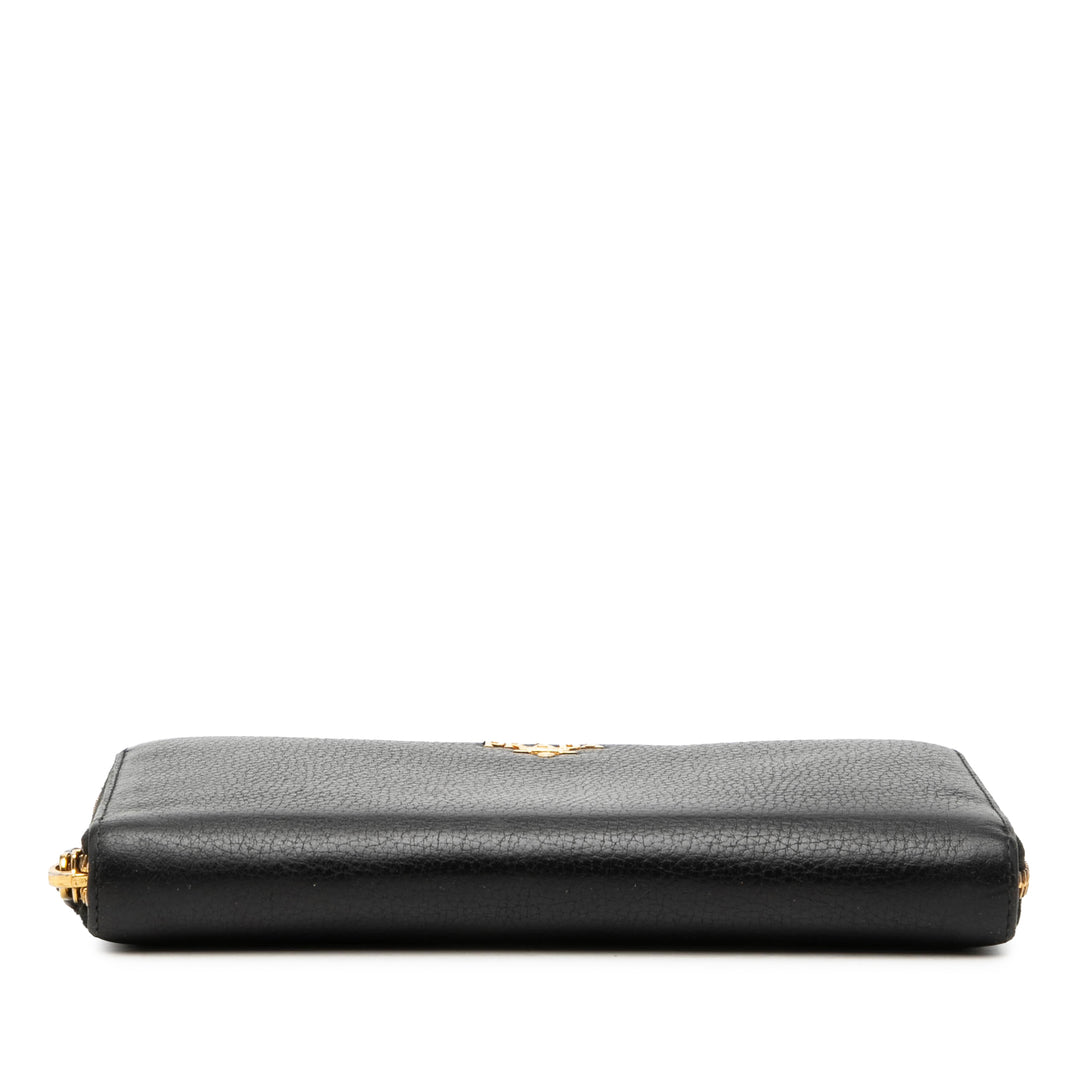 Prada Saffiano Portefeuille long zippé
