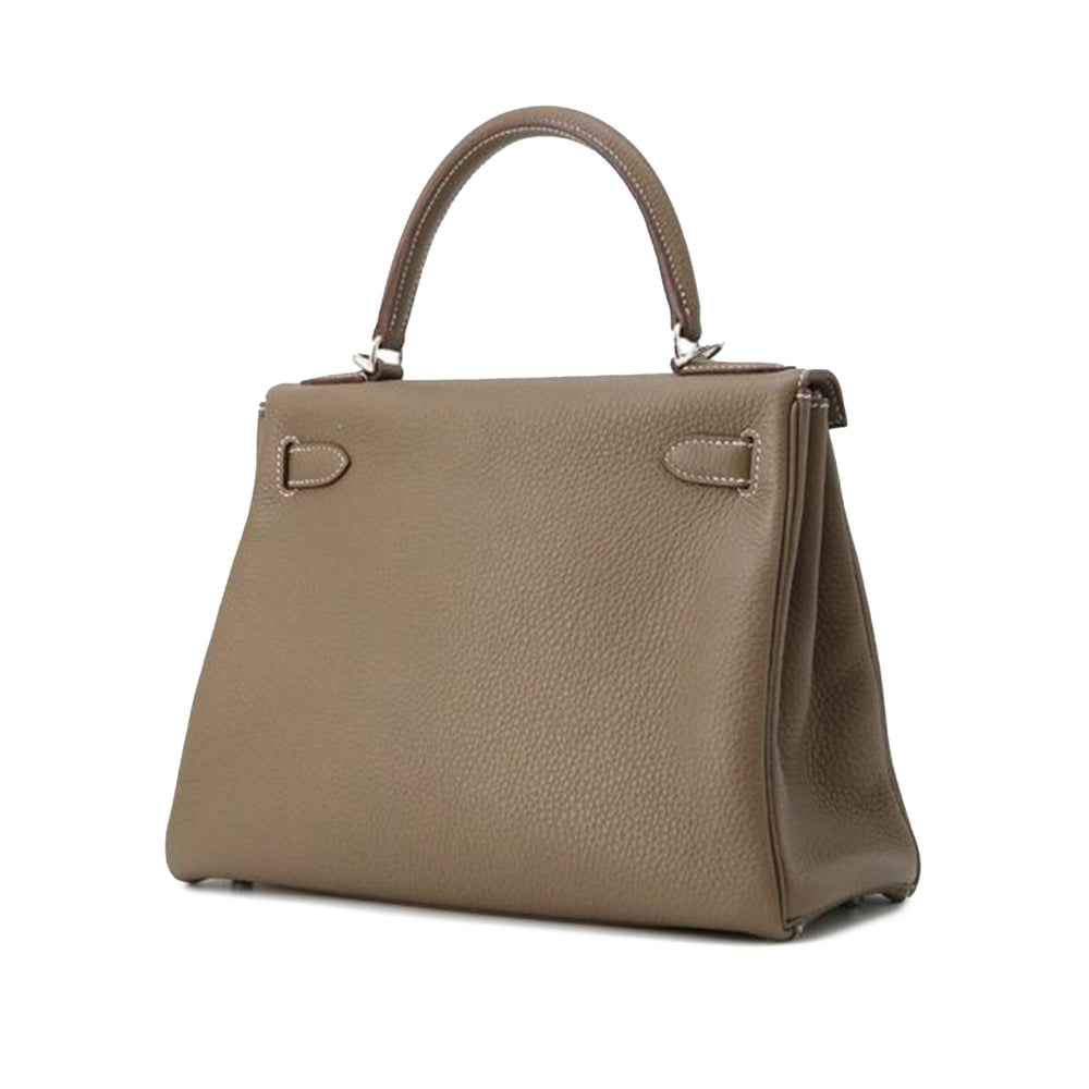 Hermès Togo Kelly II Retourne 25 Marron – GABY PARIS Authentique