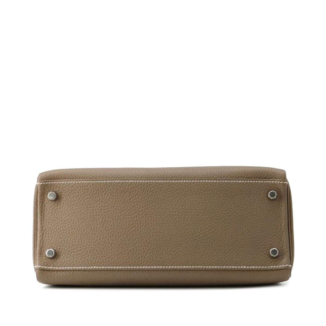 Hermès Togo Kelly II Retourne 25 Marron – GABY PARIS Authentique