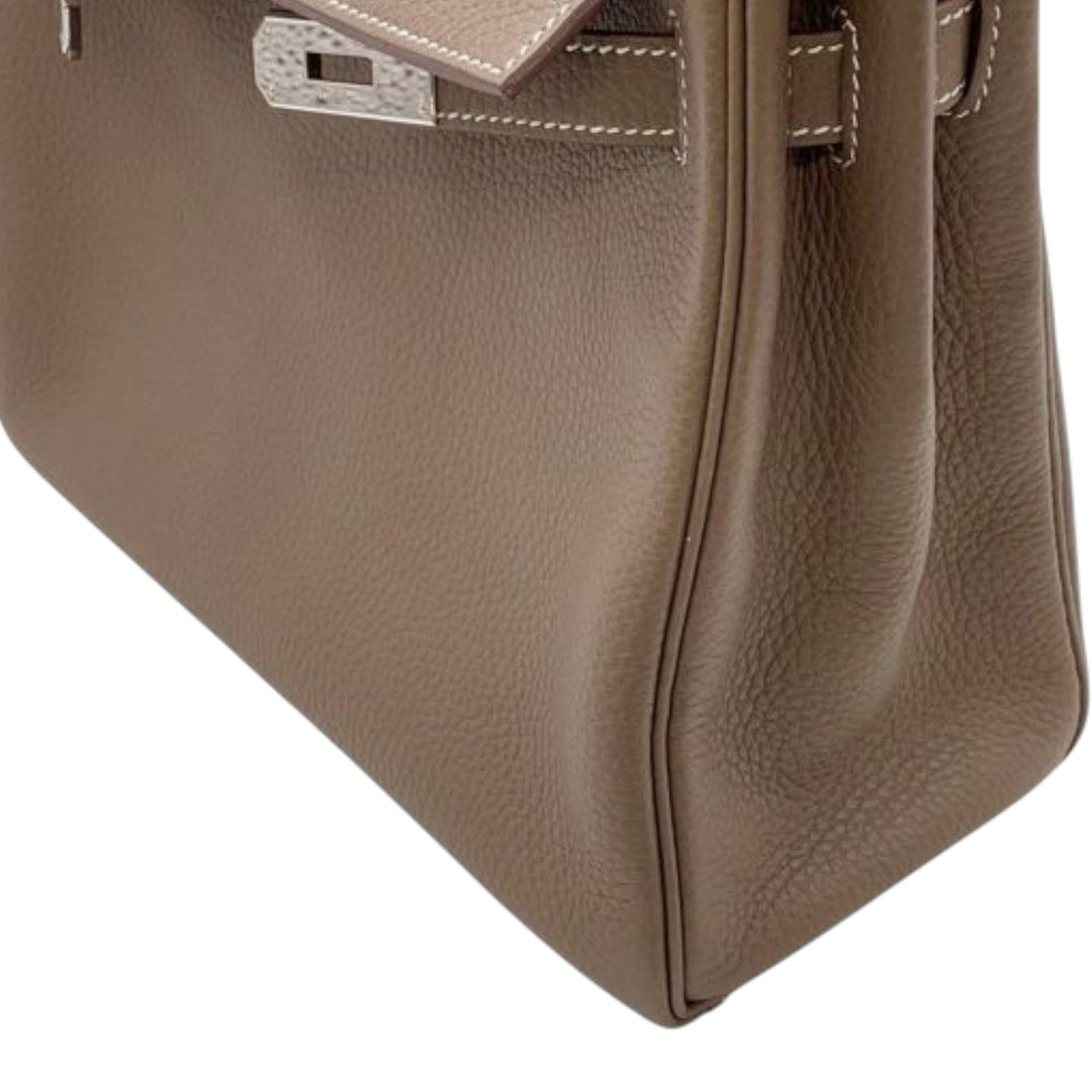 Hermès Togo Kelly II Retourne 25 Marron – GABY PARIS Authentique