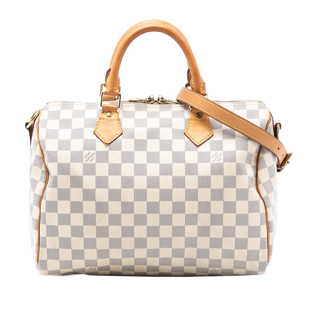 Louis Vuitton Damier Azur Speedy Bandouliere 30 – GABY PARIS Authentique