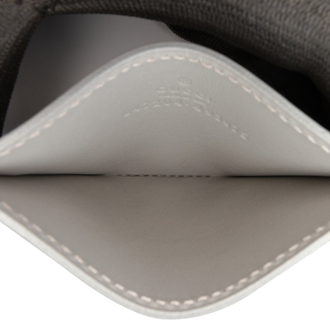 Gucci Cuir verni Guccissima Card Holder