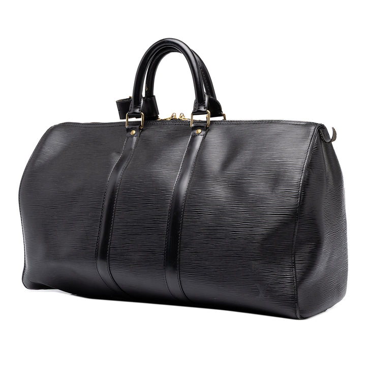 Louis Vuitton Keepall 45 Épi Noir – vue 2 – GABY PARIS