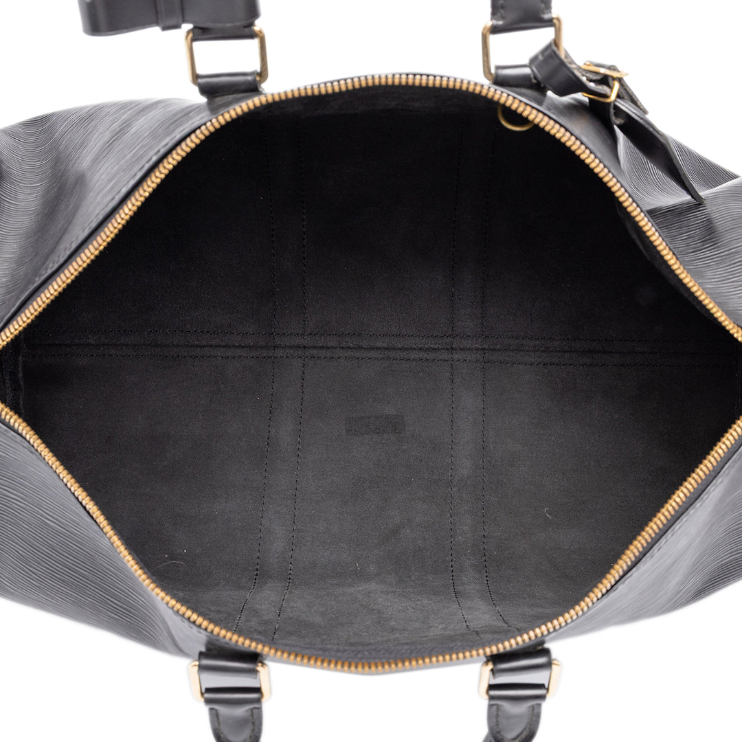 Louis Vuitton Keepall 45 Épi Noir – vue 4 – GABY PARIS