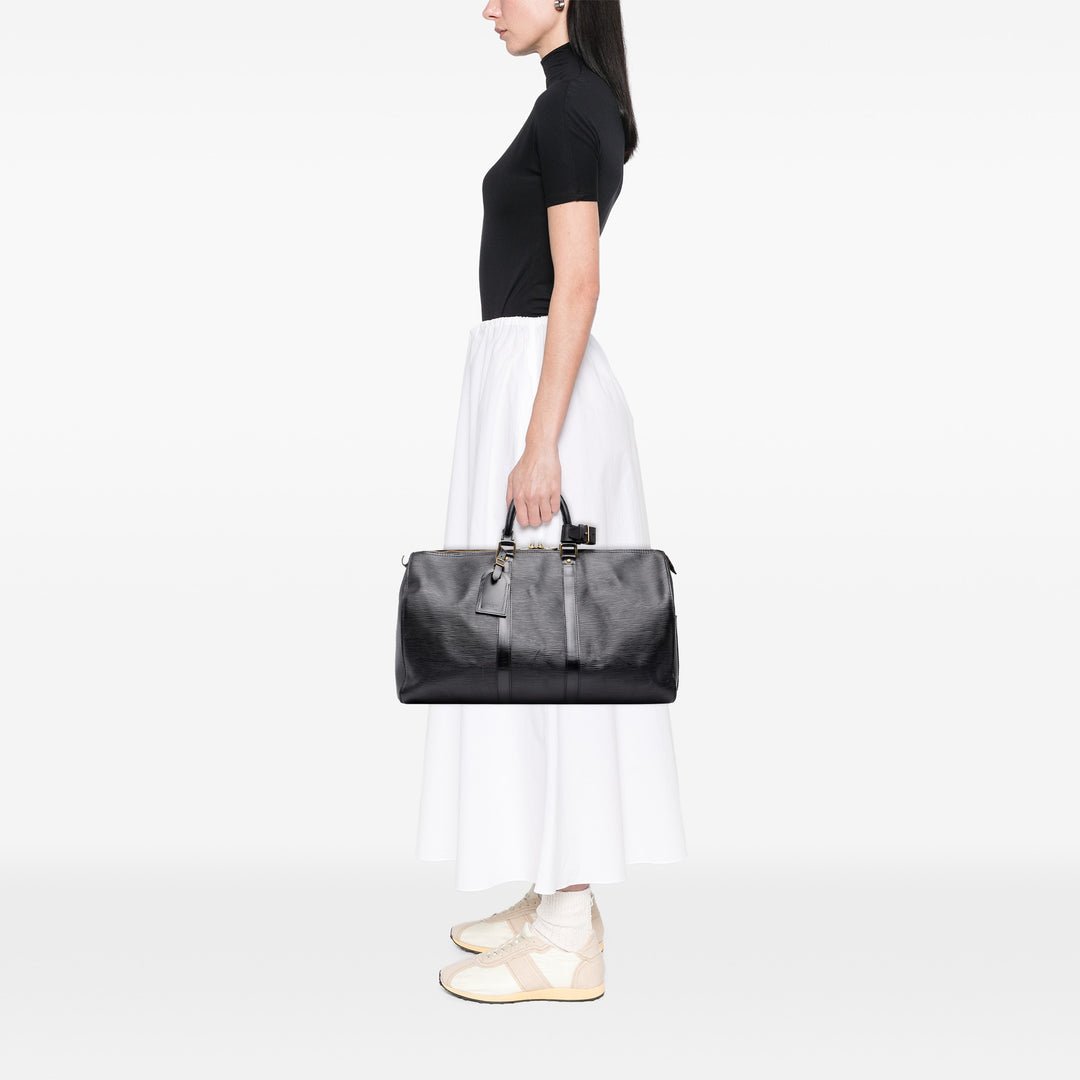 Louis Vuitton Keepall 45 Épi Noir – vue 7 – GABY PARIS