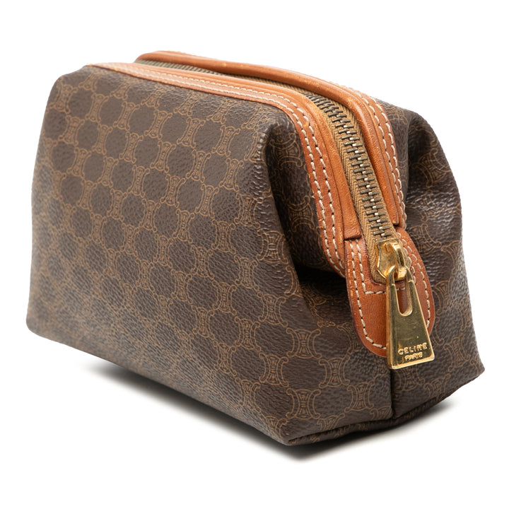 Celine Macadam Coated Toile Pochette