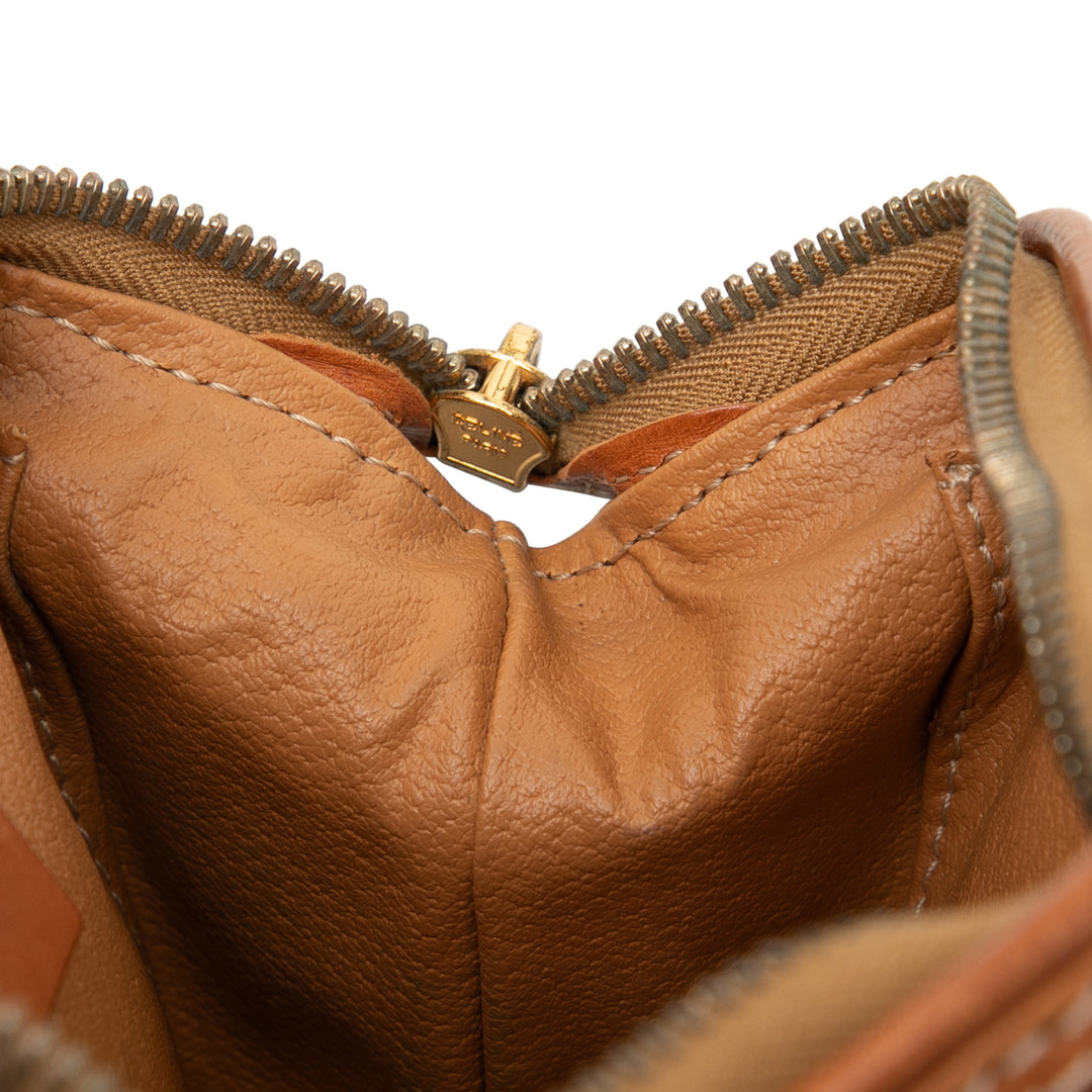 Celine Macadam Coated Toile Pochette