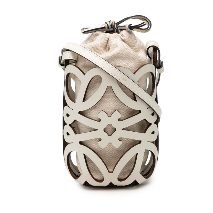 LOEWE Anagram Cut Out Poche Sac Cuir