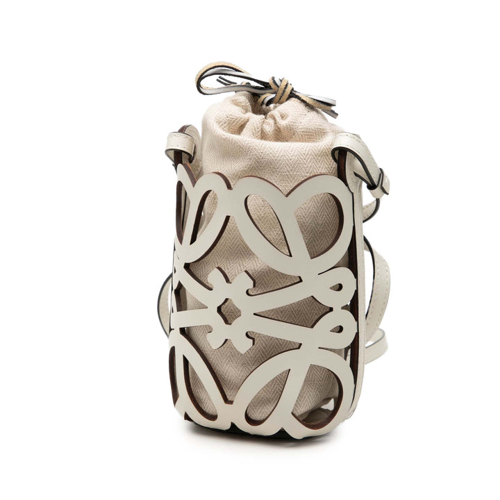 LOEWE Anagram Cut Out Poche Sac Cuir