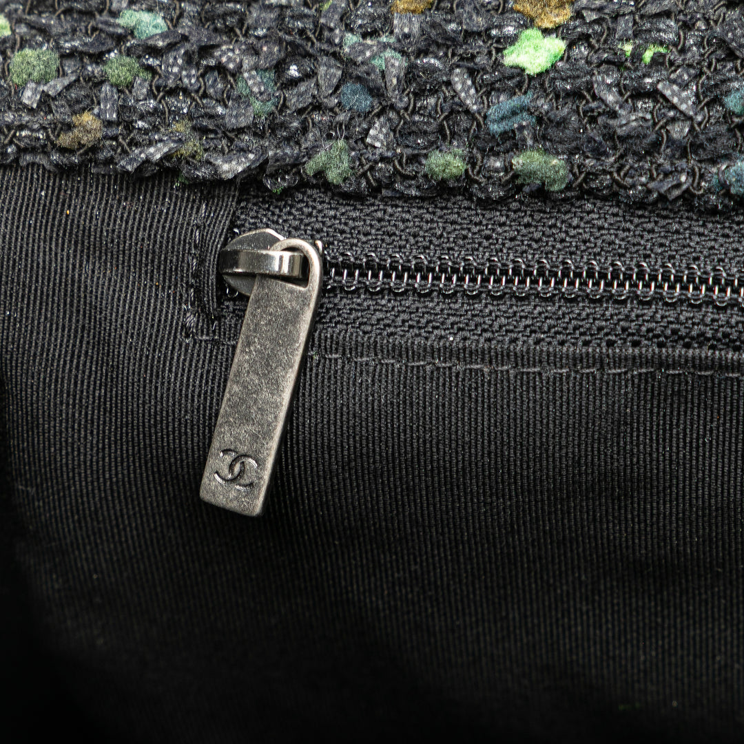 CC Tweed Flap Black - Gaby Paris