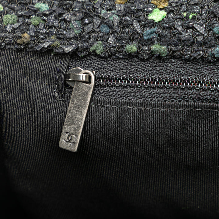 CC Tweed Flap Black - Gaby Paris