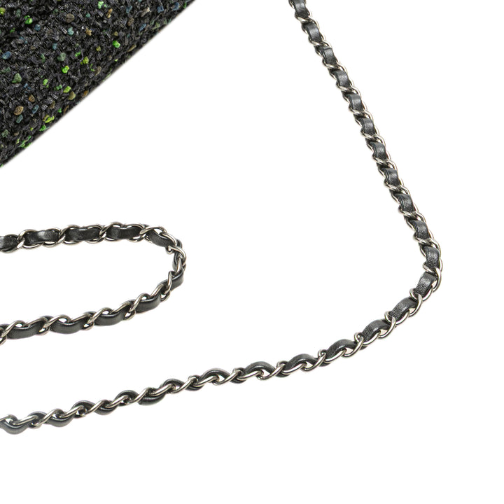 CC Tweed Flap Black - Gaby Paris
