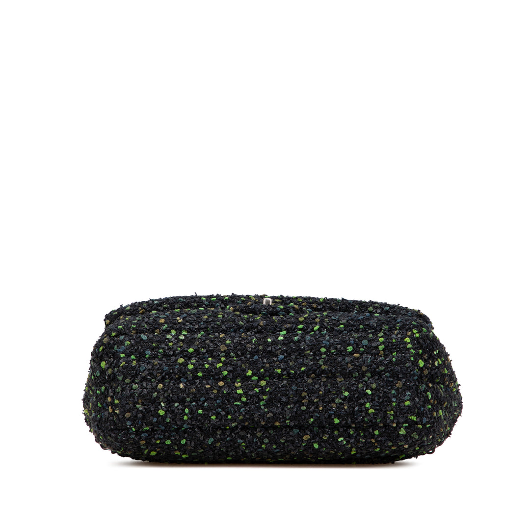 CC Tweed Flap Black - Gaby Paris