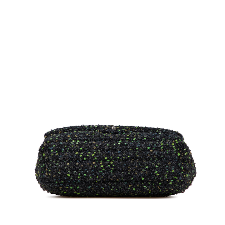 CC Tweed Flap Black - Gaby Paris