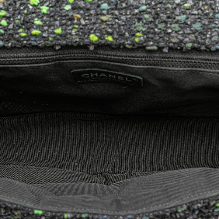 CC Tweed Flap Black - Gaby Paris