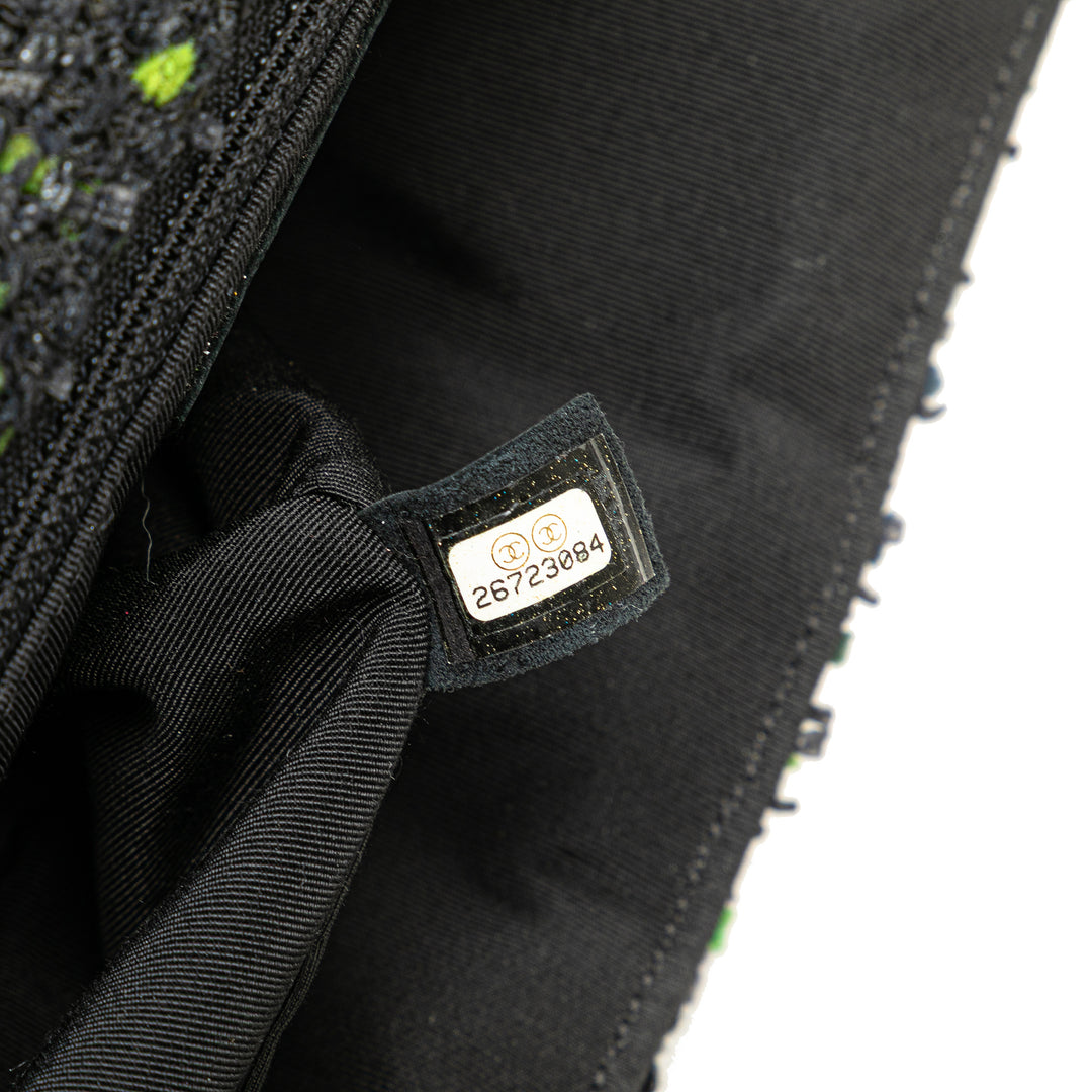 CC Tweed Flap Black - Gaby Paris